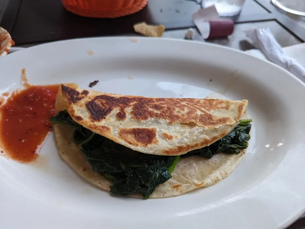 Spinach Quesadilla